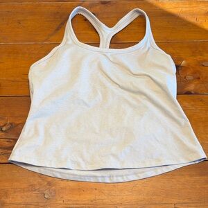 Prana Light Beige Racerback Tank Top
